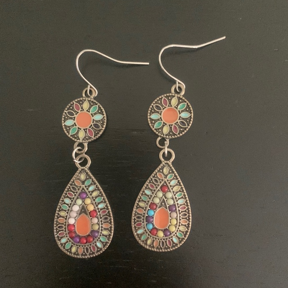 Colorful earrings